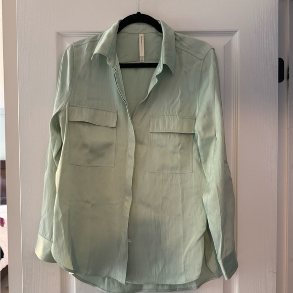 Babaton satin utility button up shirt - Picture 1 of 6